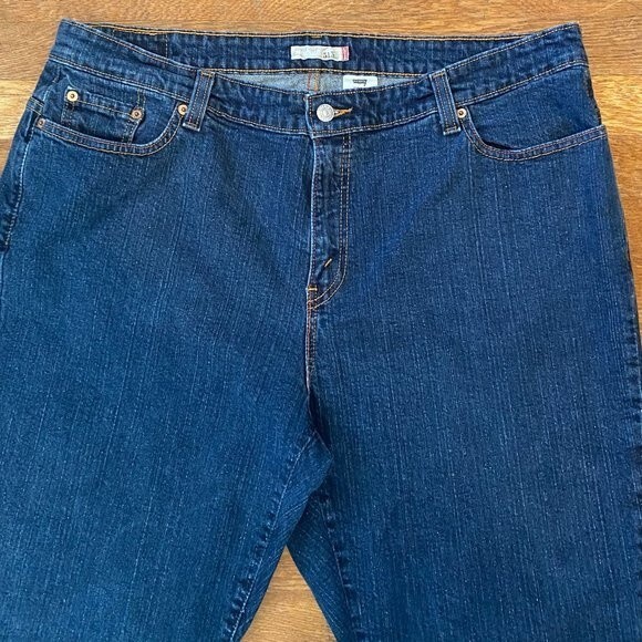Levis 515 Bootcut Cotton Western Denim Women Jeans Size 22W M - Picture 2 of 5